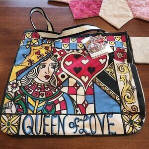 Brighton x Tom Clancy Queen‎ of Love promo tote bag new!!!